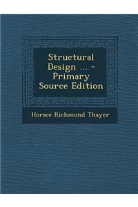 Structural Design ... - Primary Source Edition