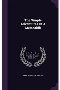 THE SIMPLE ADVENTURES OF A MEMSAHIB