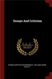 Essays And Criticism