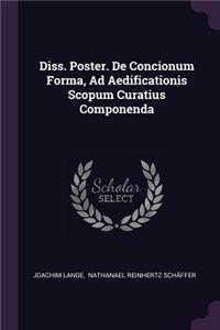 Diss. Poster. de Concionum Forma, Ad Aedificationis Scopum Curatius Componenda