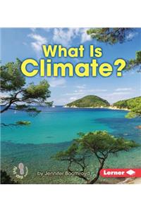 What Is Climate?