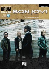 Bon Jovi - Drum Play-Along Vol. 45 Book/Online Audio