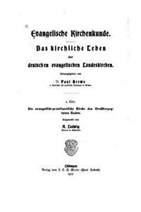 Das kirchliche Leben der Evangelisch-protestantischen Kirche des Grossherzogtums Baden - 3. Theil