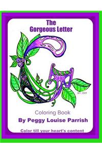 The Gorgeous Letter G Coloring Book