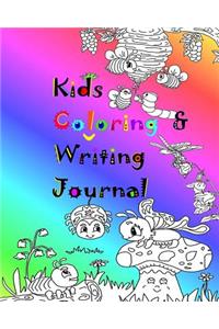 Kids Coloring & Writing Journal