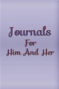 Journals For Him And Her