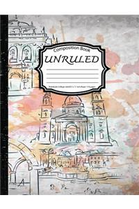 Unruled Composition Book