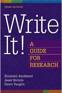 Write It!, 3rd Edition