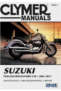 Suzuki Volusia & Boulevard C50 from 2001-2017 Clymer Repair Manual