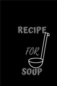 My Soup Recipe Journal