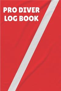 Professional Diver Log Book - Dive Scuba Diving, 100 Dives