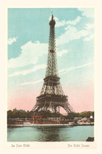 Vintage Journal Eiffel Tower and Seine
