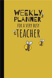 Weekly Planner For A Very Busy Teacher