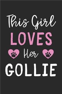 This Girl Loves Her Gollie: Lined Journal, 120 Pages, 6 x 9, Funny Gollie Gift Idea, Black Matte Finish (This Girl Loves Her Gollie Journal)