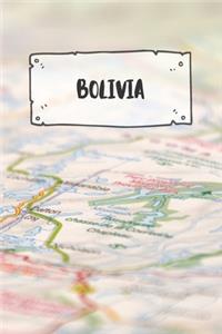 Bolivia: Ruled Travel Diary Notebook or Journey Journal - Lined Trip Pocketbook for Men and Women with Lines