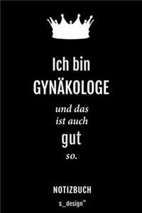 Notizbuch für Gynäkologen / Gynäkologe / Gynäkologin