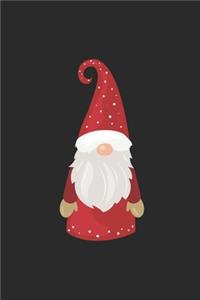 Scandanavian Gnome, Christmas Notebook Kids, Lined Journal/Notes Christmas