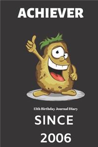 13th Birthday Journal Diary