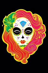 Day of the dead Sugar skull: Halloween Notebook (Journal, Diary) for those who love Catrinas - 120 lined pages to write in