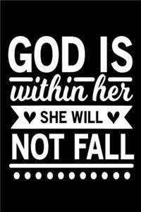 God is Within Her She Will Not Fall