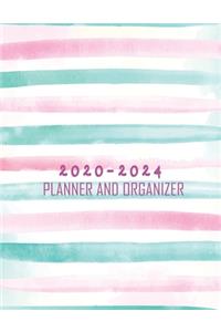 2020-2024 Planner and Organizer