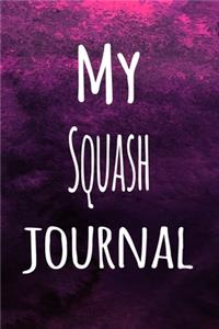 My Squash Journal