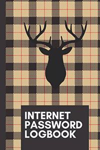 Internet Password Log Book