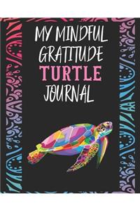 My Mindful Gratitude Turtle Journal