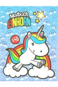 Einhorn Malbuch