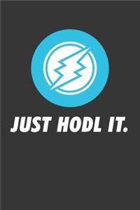 Just Hodl It Electroneum Notebook
