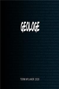 Geologe - Terminplaner 2020