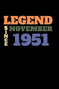 Legend since November 1951