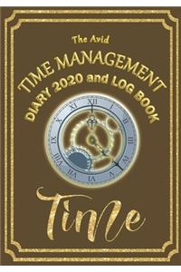 The Avid Time Management Diary 2020 and Log Book
