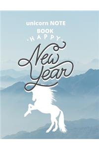 notebook gift unicorn