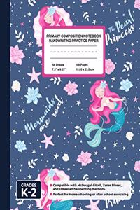 Primary Composition Notebook Handwriting Practice Paper