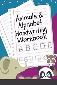 Animals & Alphabet Handwriting Workbook