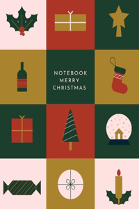 Merry Christmas Notebook