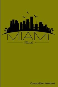 Miami Florida Composition Notebook