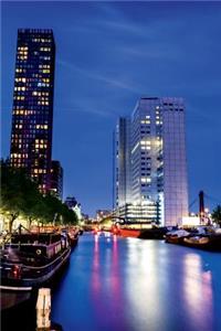 Rotterdam, Netherlands by the Water at Night Journal