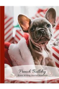 French Bulldog Blank Writing Journal Notebook