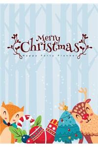 Merry Christmas Happy Party Planner