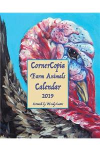 Cornercopia Farm Animals Calendar 2019