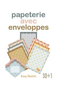 papeterie avec enveloppes