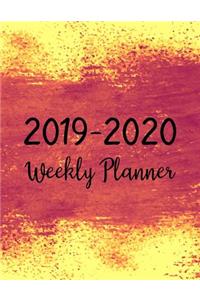 2019-2020 Weekly Planner