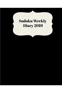 Sudoku Weekly Diary 2019
