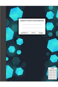 Graph Paper Notebook, 5 Squares Per Inch