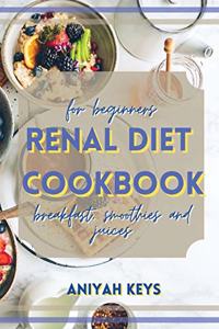 Renal Diet Cookbook for beginners