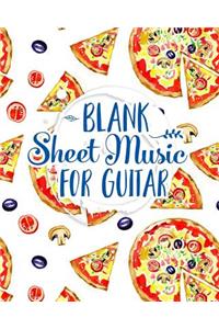 Blank Sheet Music for Guitar