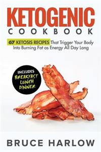 Ketogenic Cookbook: 67 Ketosis Recipes That Trigger Your Body into Burning Fat as Energy All Day Long (Includes Breakfast, Lunch, Dinner)