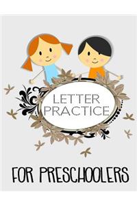 Letter Practice For Preschoolers